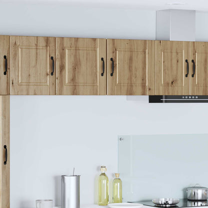 Nástěnná Skříňka Porto 2 Pcs Artisanový Dub Kompozitní Dřevo