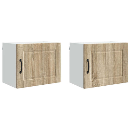 Nástěnná Skříňka Porto 2 Pcs Sonoma Dub Kompozitní Dřevo