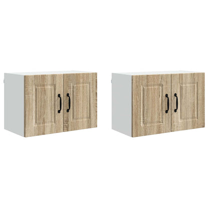 Nástěnná Skříňka Porto 2 Pcs Sonoma Dub Kompozitní Dřevo
