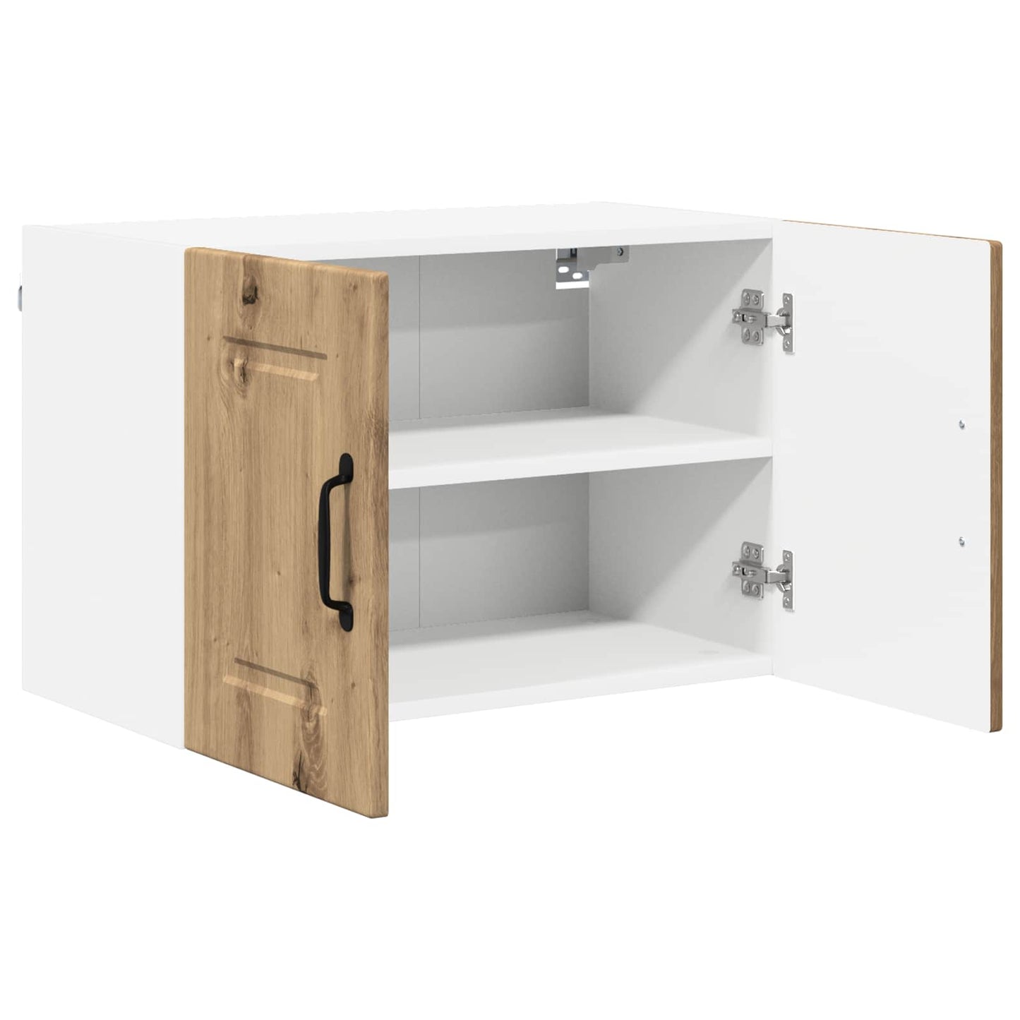 Nástěnná Skříňka Porto 2 Pcs Artisanový Dub Kompozitní Dřevo