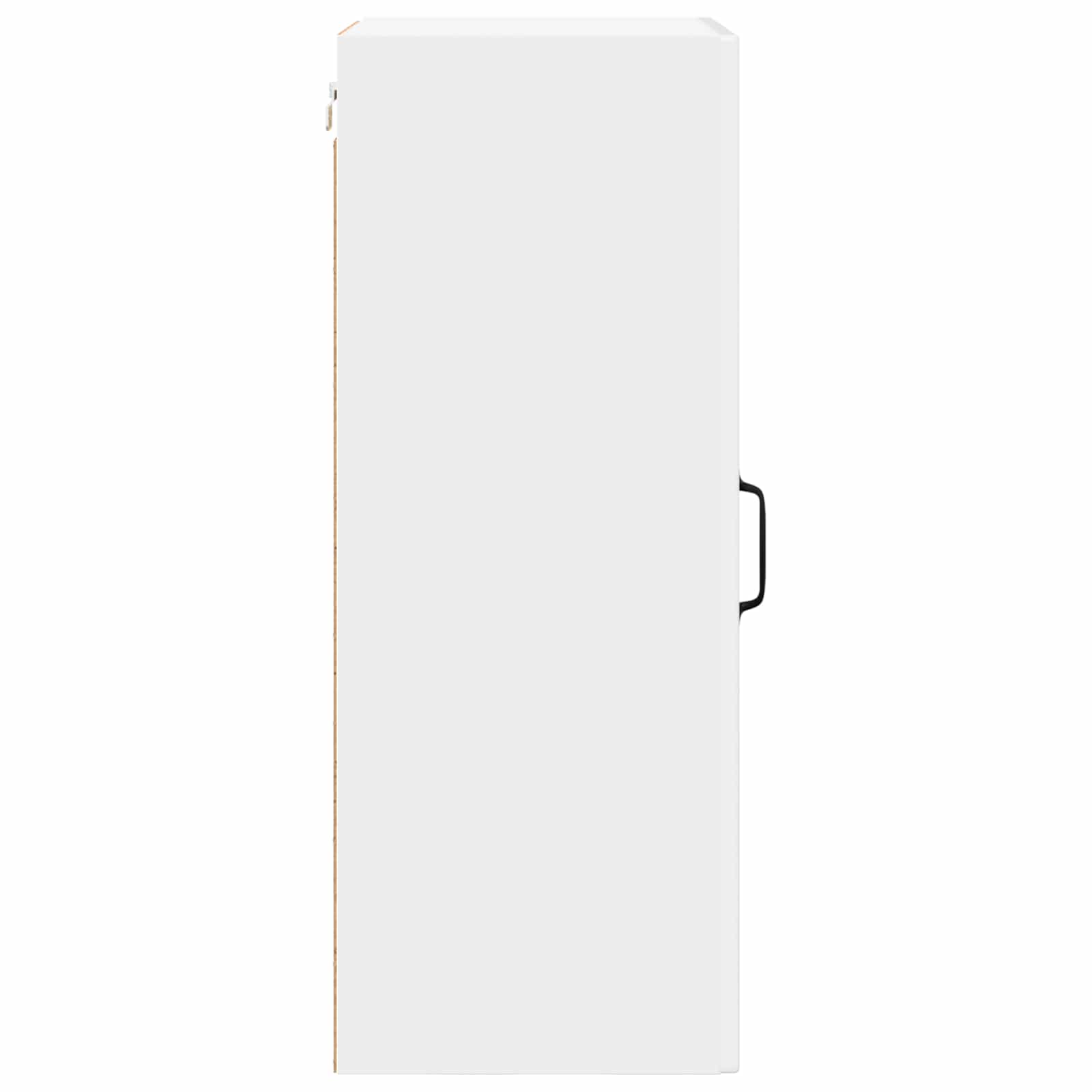 Nástěnná Skleněná Skříň Porto 2 Pcs Vysoce Lesklá Bílá