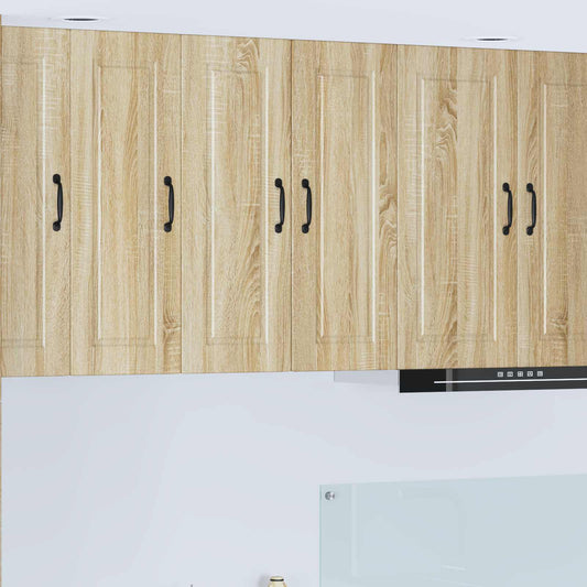Nástěnná Skříňka Porto 2 Pcs Sonoma Dub Kompozitní Dřevo