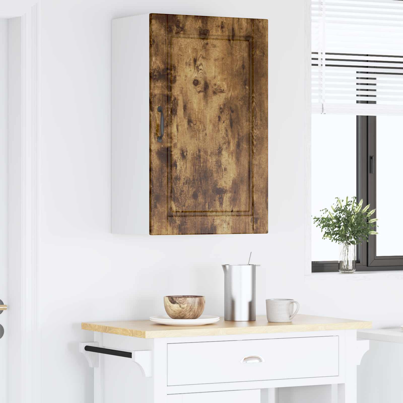 Nástěnná Skříňka Porto Kouřový Dub 50 X 31 X 80 Cm