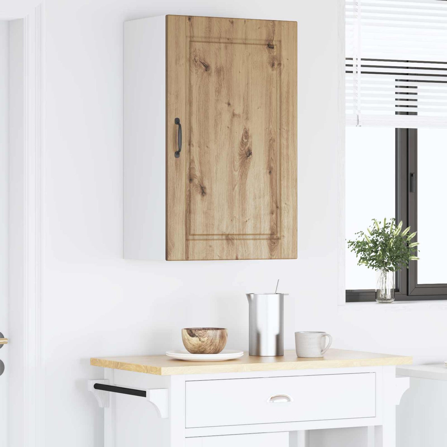 Nástěnná Skříňka Porto Artisanový Dub 50 X 31 X 80 Cm