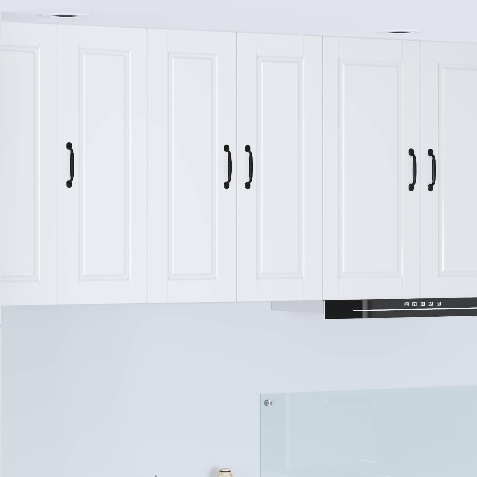 Nástěnná Skříňka Porto Bílá 60 X 31 X 80 Cm Kompozitní Dřevo