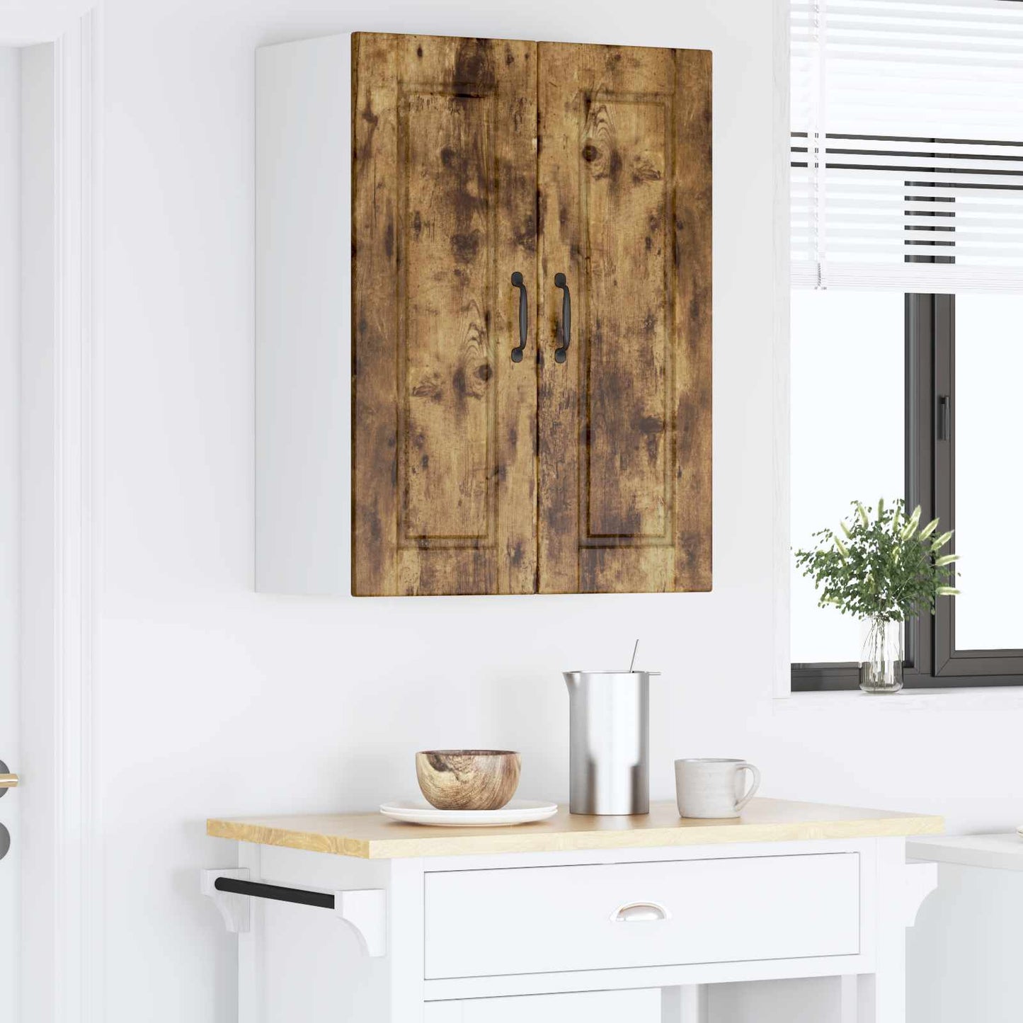 Nástěnná Skříňka Porto Kouřový Dub 60 X 31 X 80 Cm