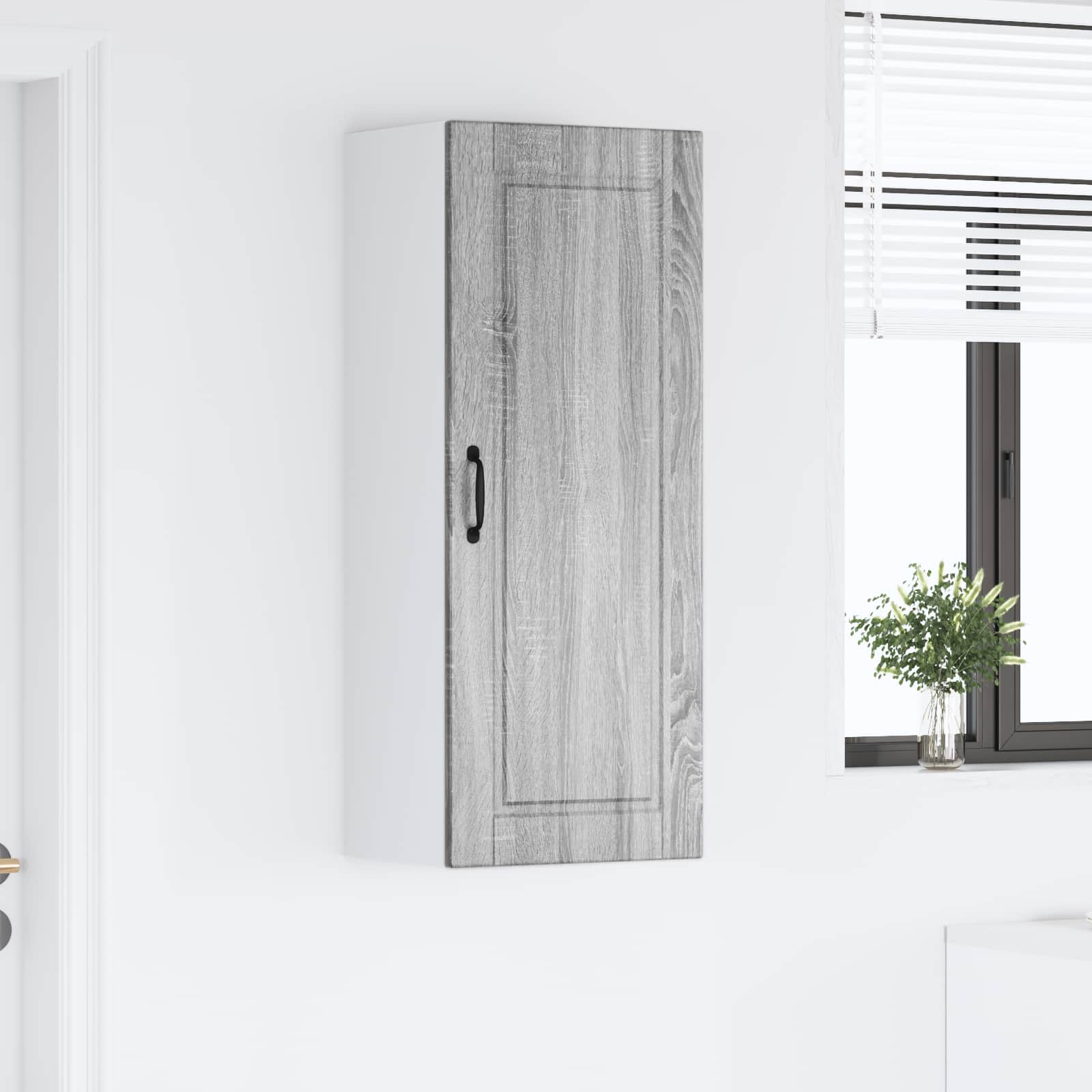 Nástěnná Skříňka Porto Šedá Sonoma 40 X 31 X 100 Cm