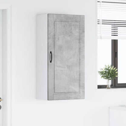 Nástěnná Skříňka Porto Betonově Šedá 50 X 31 X 100 Cm