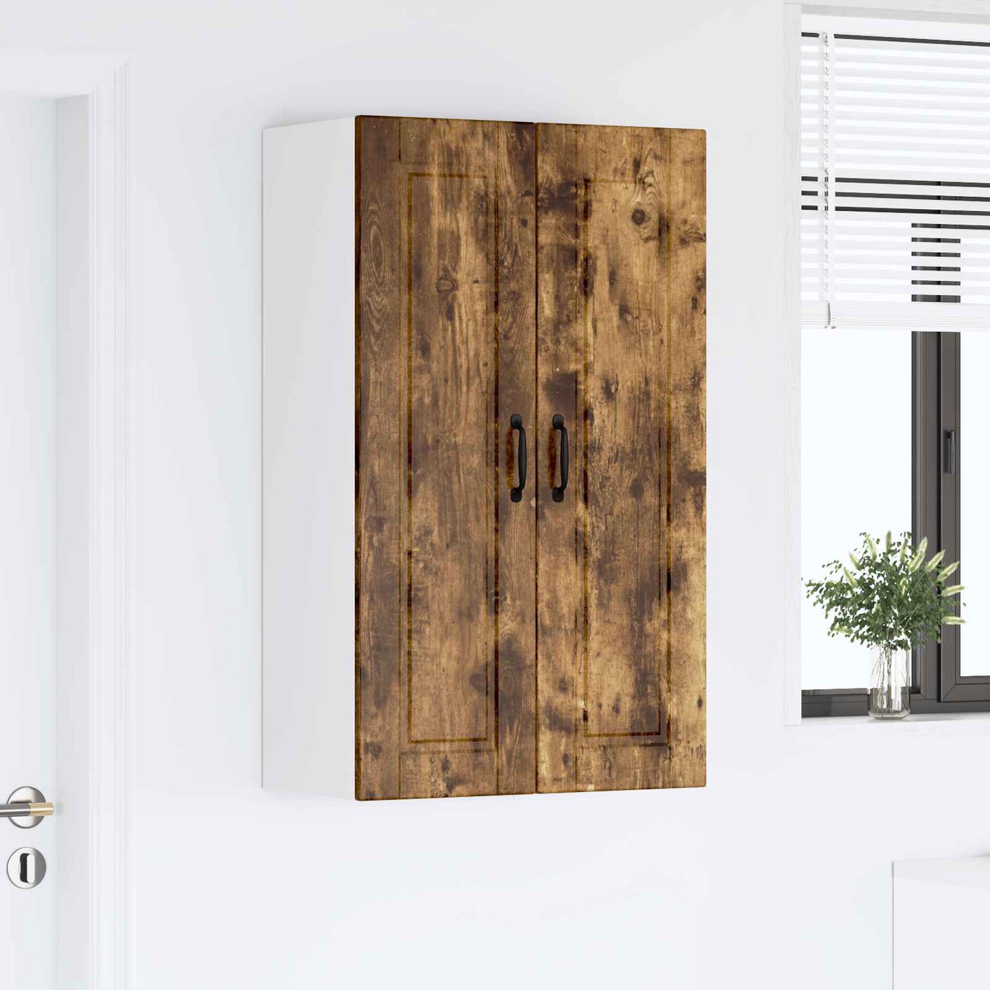 Nástěnná Skříňka Porto Kouřový Dub 60 X 31 X 100 Cm
