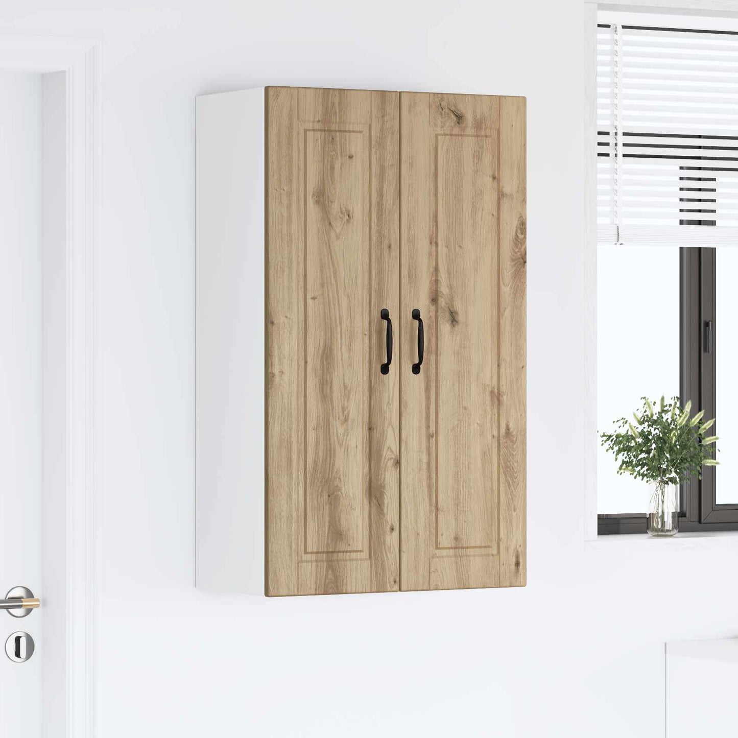 Nástěnná Skříňka Porto Artisanový Dub 60 X 31 X 100 Cm