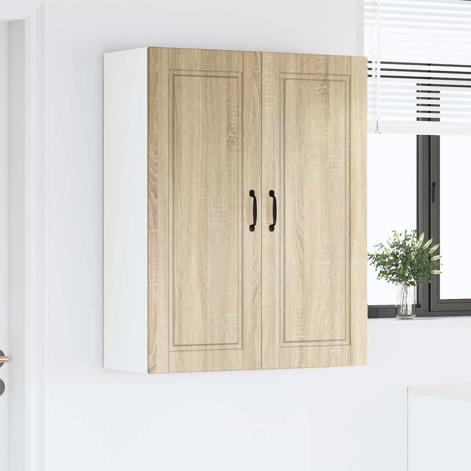 Nástěnná Skříňka Porto Sonoma Dub 80 X 31 X 100 Cm