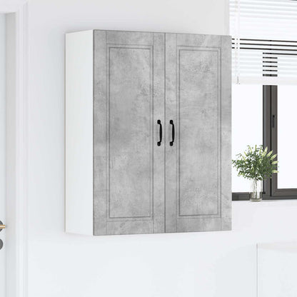 Nástěnná Skříňka Porto Betonově Šedá 80 X 31 X 100 Cm