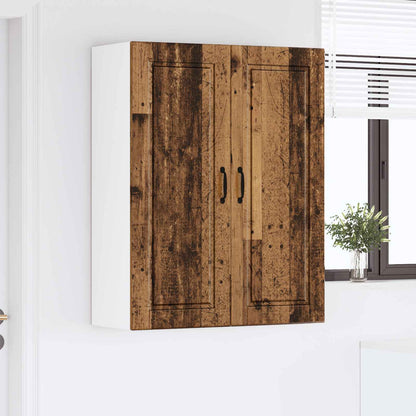 Nástěnná Skříňka Porto Staré Dřevo 80 X 31 X 100 Cm