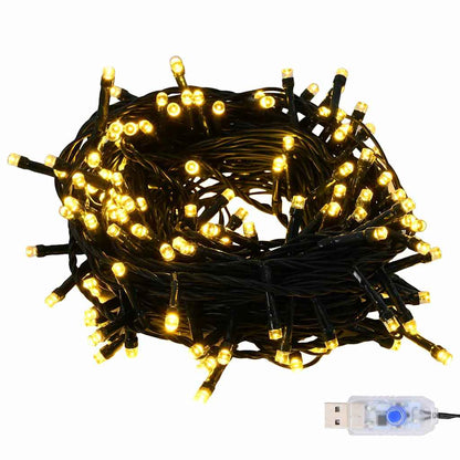 Sada Vánočních Ozdob 61 Ks Stříbrná Ø 6 Cm Plast 150 Led Diod