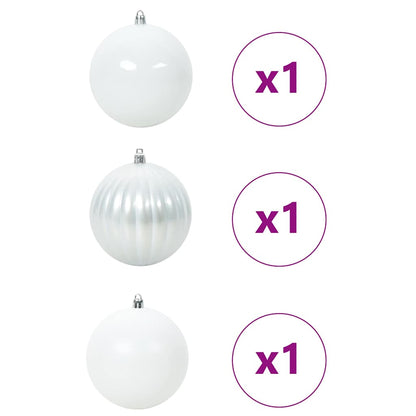 Sada Vánočních Ozdob Xxl 3 Ks Plast