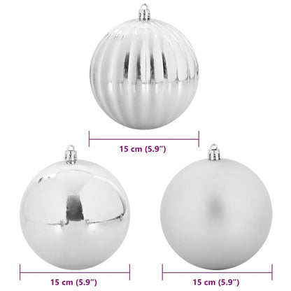 Vánoční Baňková Sada Xl 9 Ks Plast