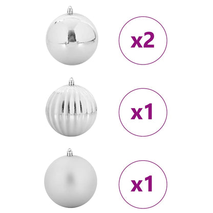 Sada Vánočních Ozdob Xxl 4 Ks Plast