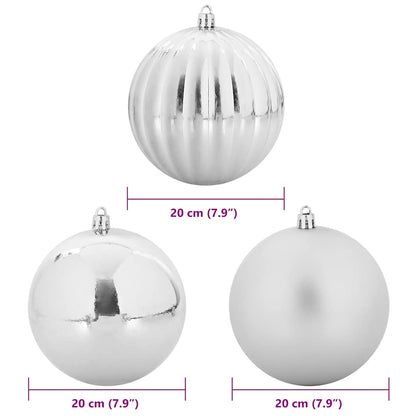 Sada Vánočních Ozdob Xxl 4 Ks Plast
