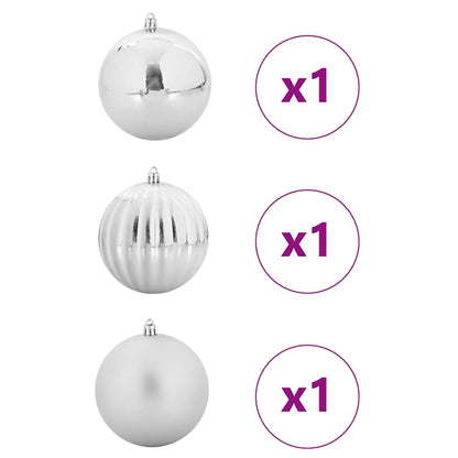 Sada Vánočních Ozdob Xxl 3 Ks Plast