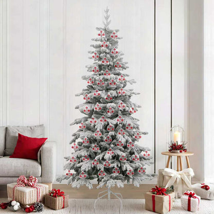 Sada Vánočních Ozdob 50 Ks Transparentní Plast