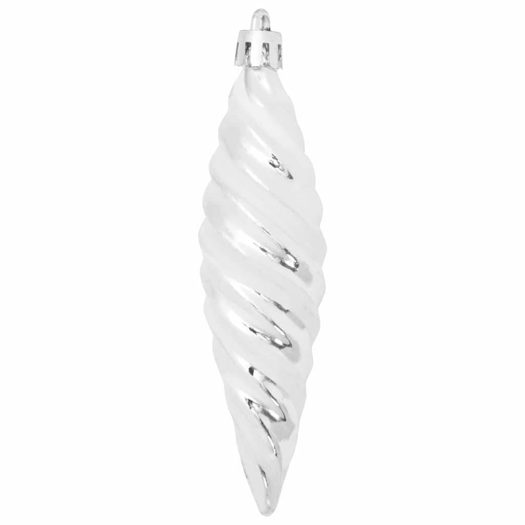 Vánoční Spirálová Koule 40 Ks 3 X 11 Cm Plast