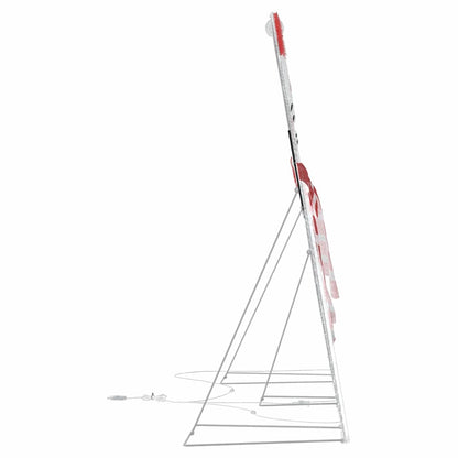 Osvětlená Rodina Sněhuláků 3 Ks Teplá Bílá 56 X 80 Cm Polyester