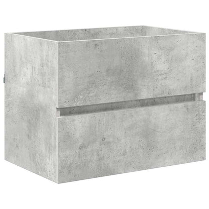 Sada Koupelnového Nábytku Betonově Šedá 60 X 38,3 X 45 Cm