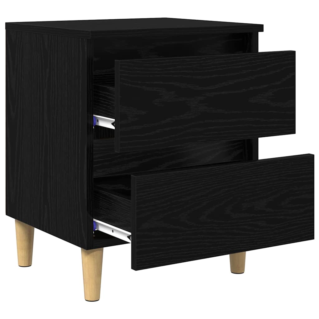 Zásuvka Pod Postel Černý Dub 40 X 35 X 50 Cm Kompozitní Dřevo