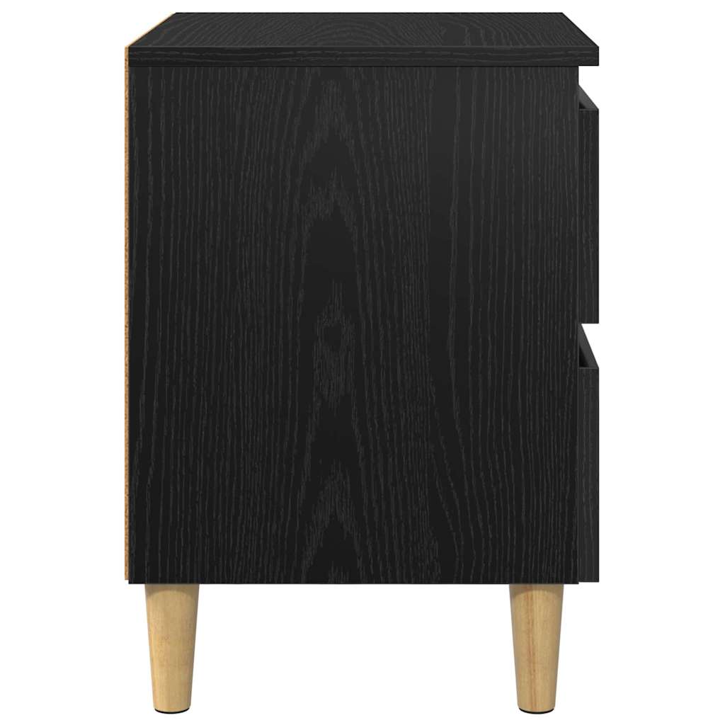 Zásuvka Pod Postel Černý Dub 40 X 35 X 50 Cm Kompozitní Dřevo