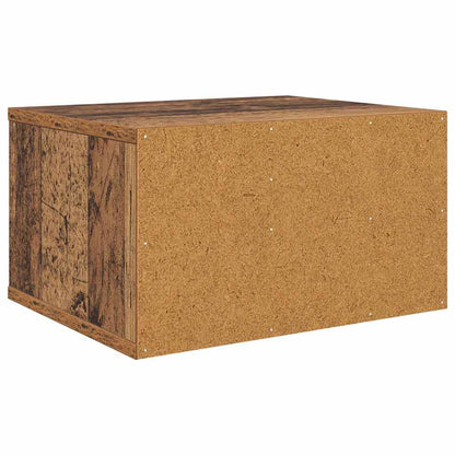 Stojan Na Tiskárnu Staré Dřevo 40 X 32 X 24 Cm Kompozitní Dřevo