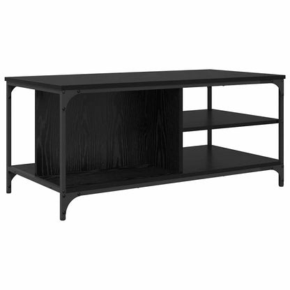 Konferenční Stolek Černý Dub 100 X 50 X 45 Cm Kompozitní Dřevo