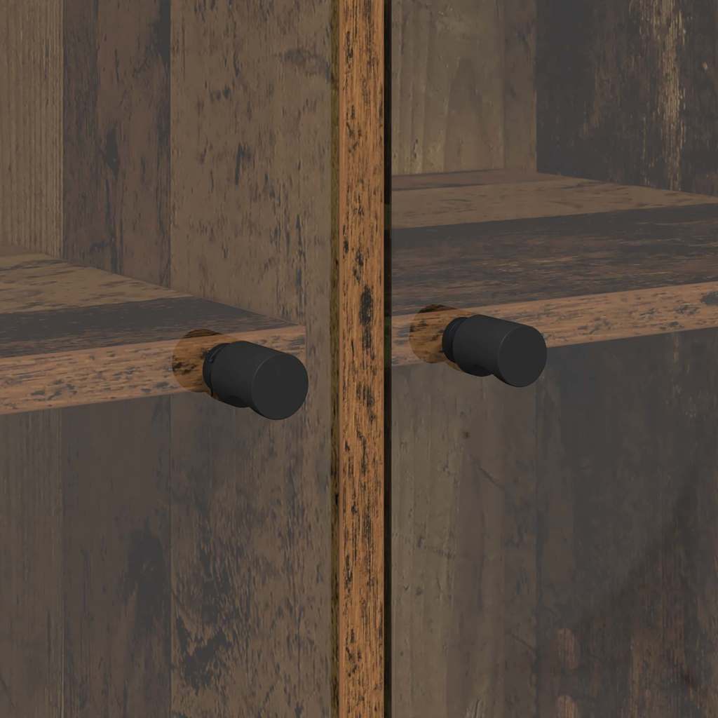 Boční Skříňka Staré Dřevo 68 X 37 X 75,5 Cm Kompozitní Dřevo