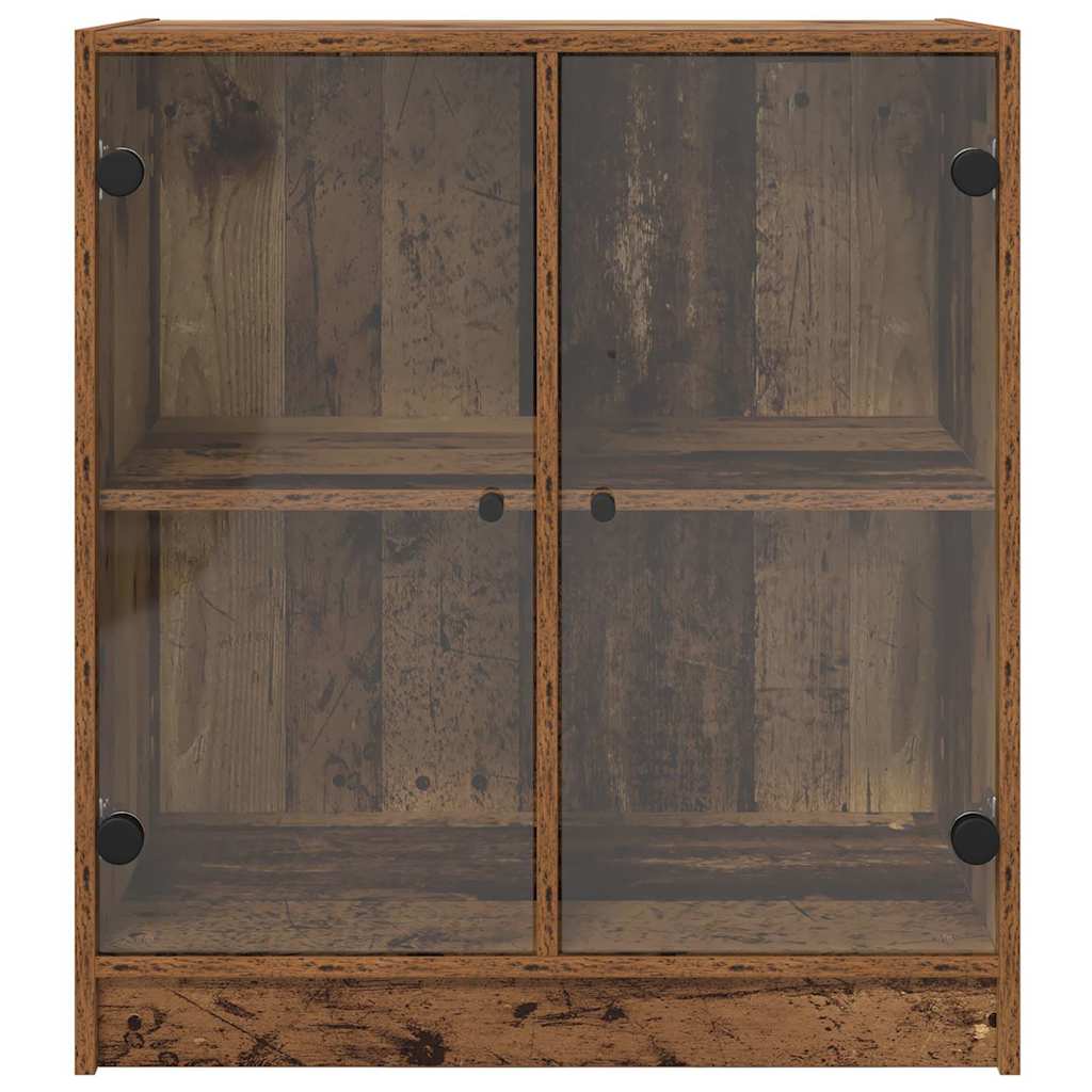 Boční Skříňka Staré Dřevo 68 X 37 X 75,5 Cm Kompozitní Dřevo