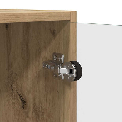 Boční Skříňka Artisanový Dub 68 X 37 X 75,5 Cm Kompozitní Dřevo