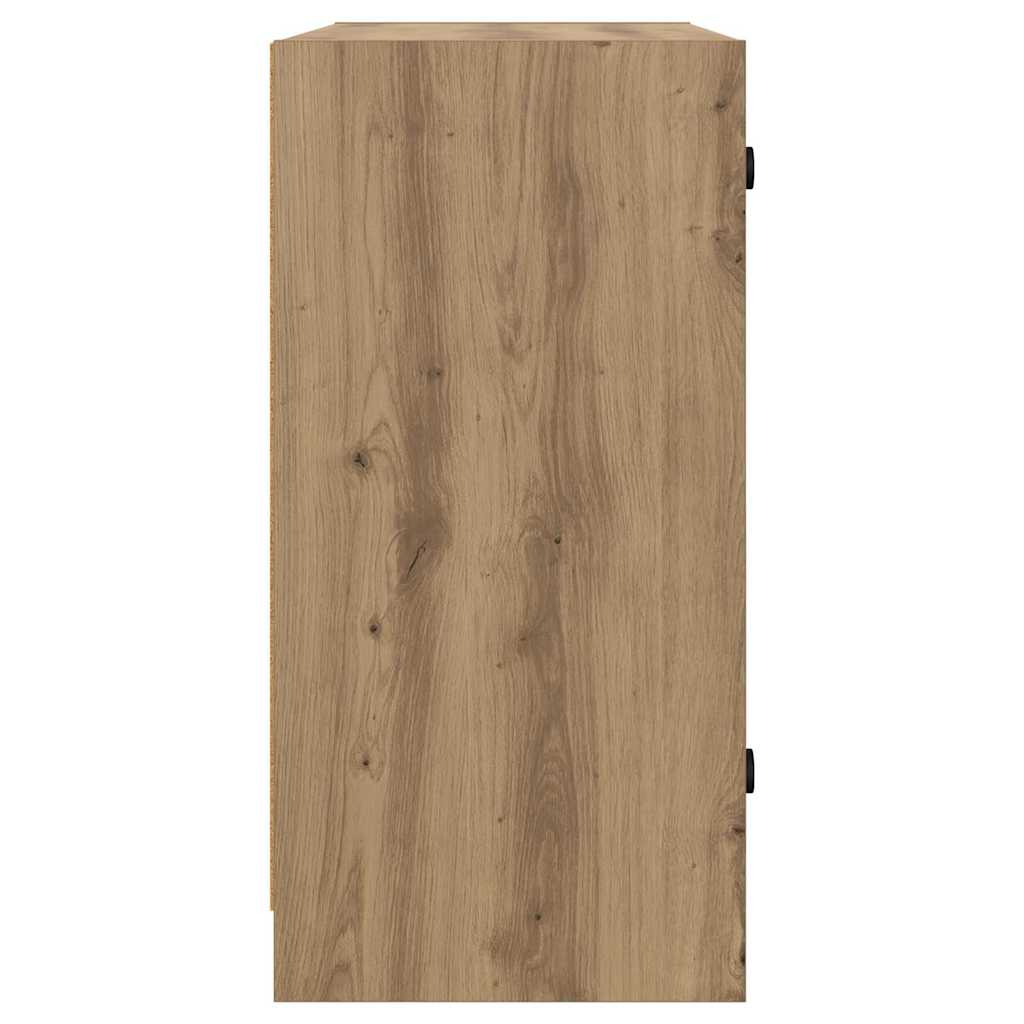 Boční Skříňka Artisanový Dub 68 X 37 X 75,5 Cm Kompozitní Dřevo