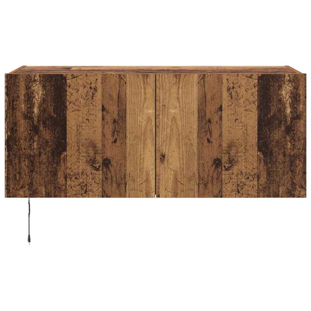 Tv Wall Cabinet Staré Dřevo Kompozitní Dřevo