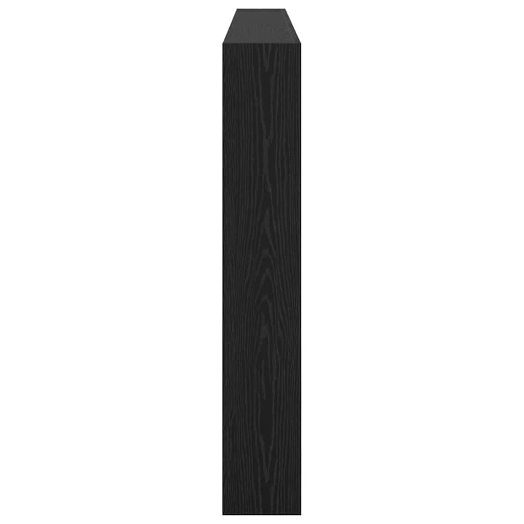 Čelo Postele Černý Dub Kompozitní Dřevo