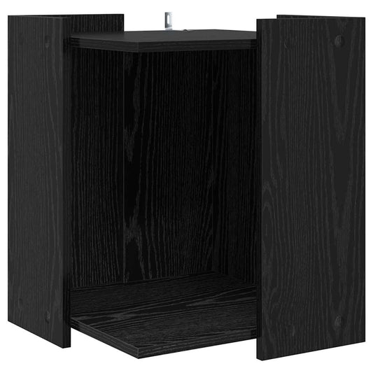 Enclosure Pro Kočičí Záchod Černý Dub 42 X 42 X 51 Cm