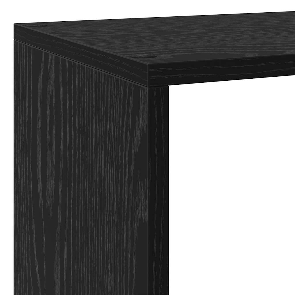 Rozdělovač Místnosti Knihovna 137,5 X 29 X 103,5 Cm Černý Dub