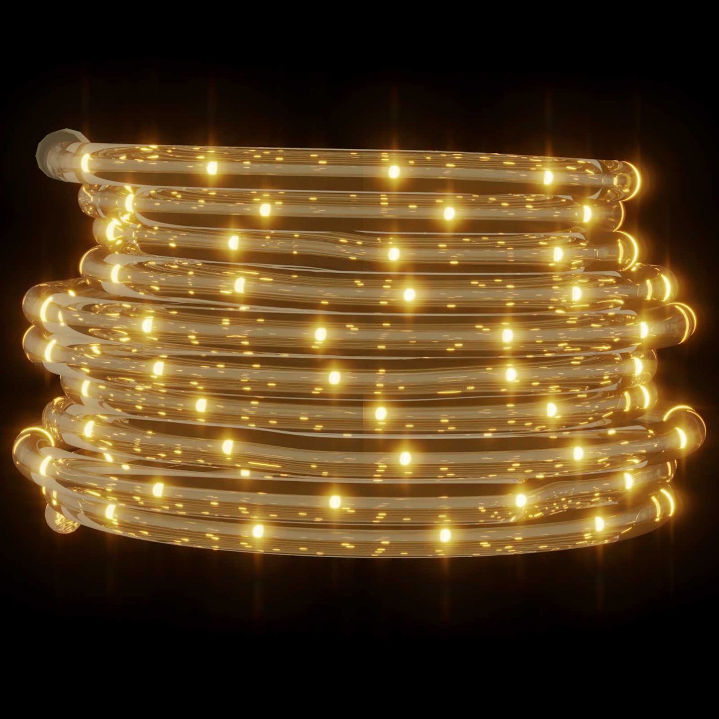 Světelný Provaz S 2400 Led Diodami Teplá Bílá 100 M Pvc