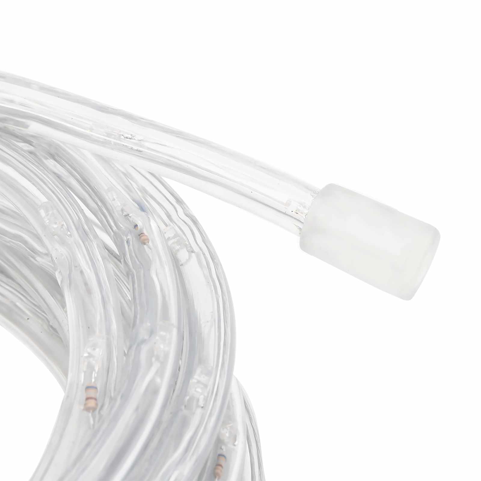 Světelný Provaz S 2400 Led Diodami Studená Bílá 100 M Pvc