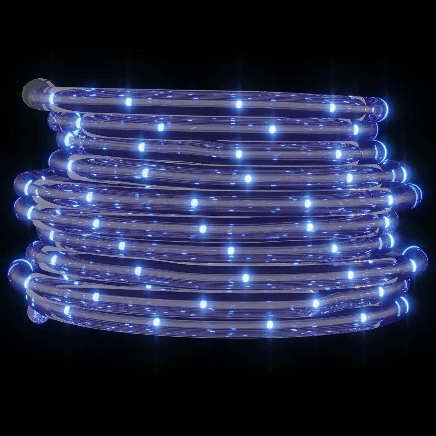 Světelný Provaz S 2400 Led Diodami Studená Bílá 100 M Pvc