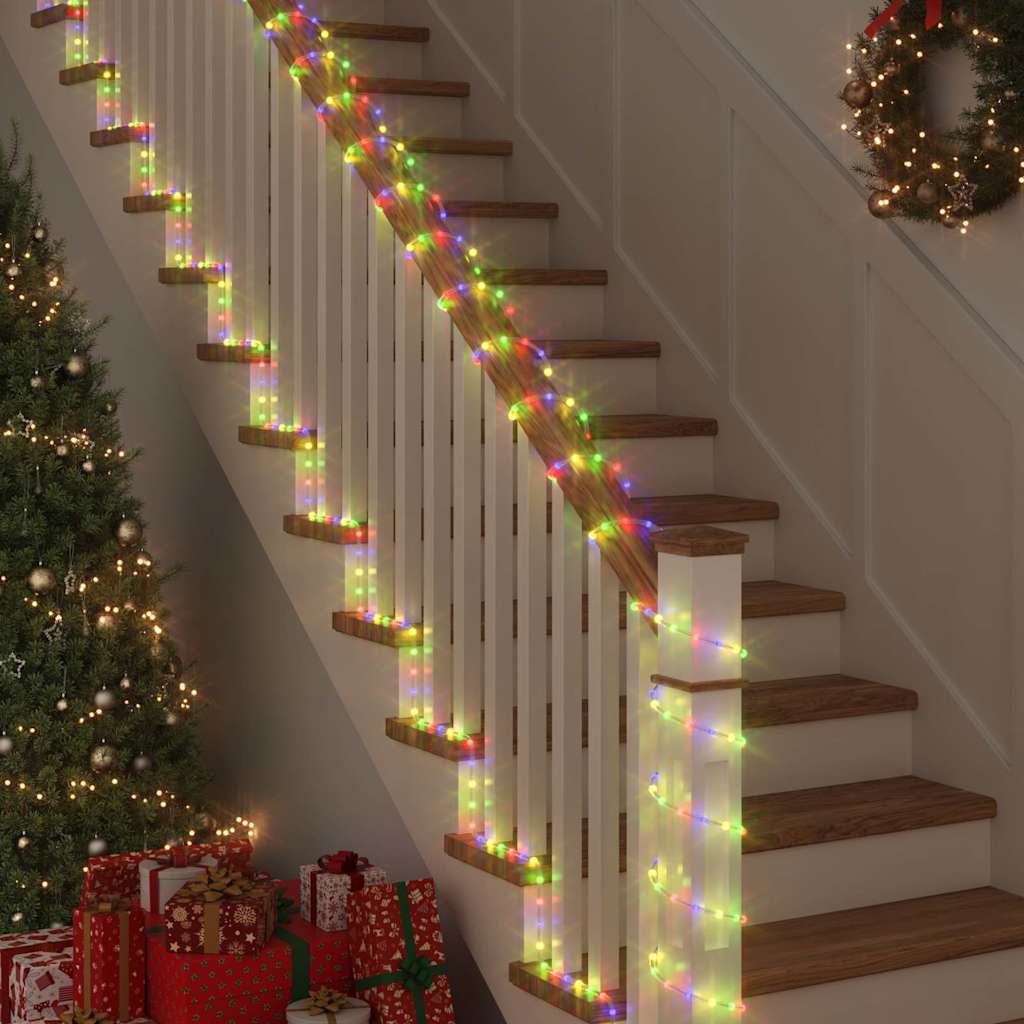 Světelný Provaz S 2400 Led Diodami Vícebarevný 100 M Pvc