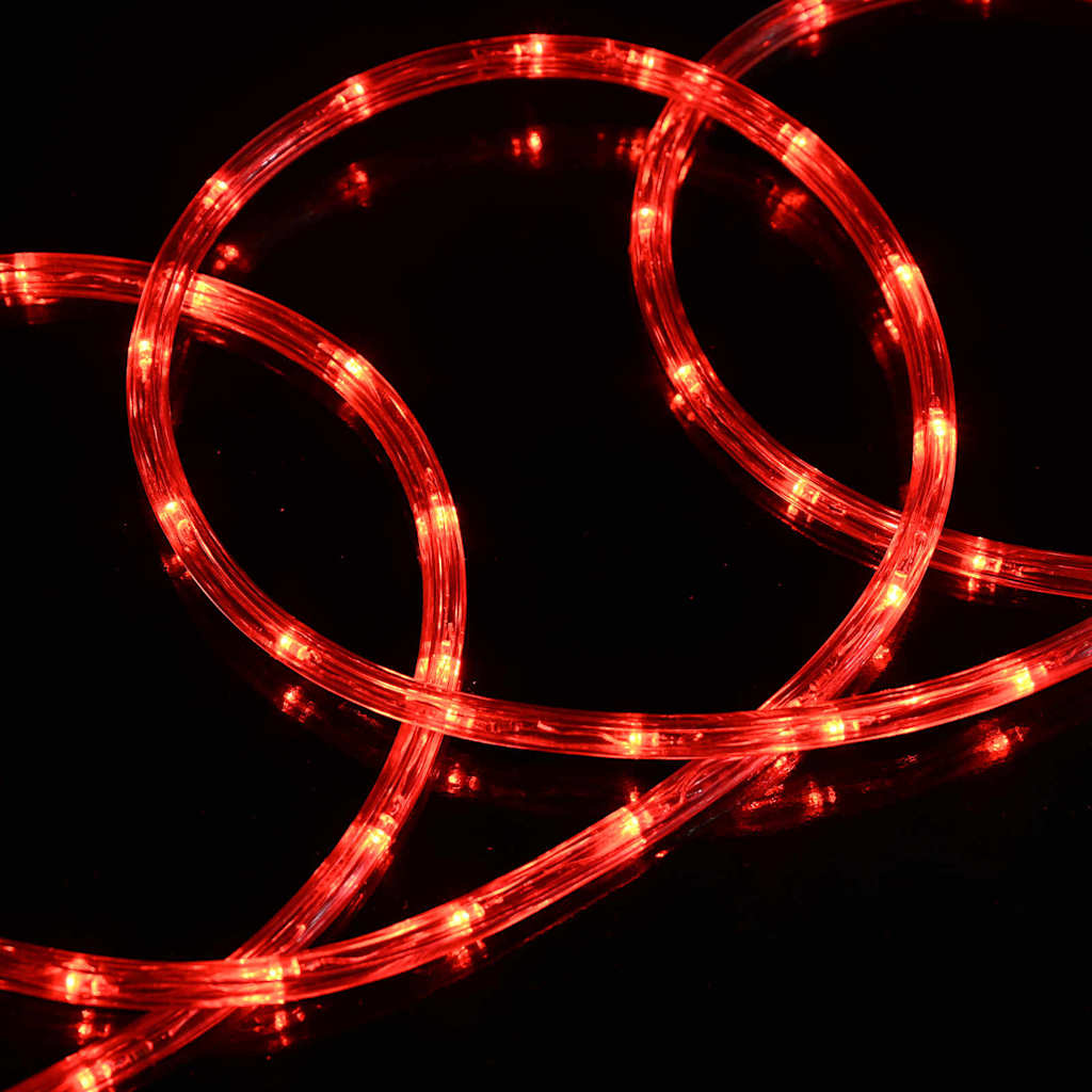 Světelný Provaz S 1200 Led Diodami Červená 50 M Pvc