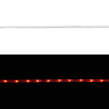 Světelný Provaz S 2400 Led Diodami Červená 100 M Pvc
