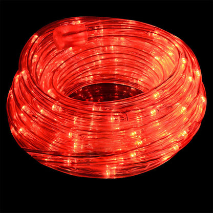 Světelný Provaz S 2400 Led Diodami Červená 100 M Pvc