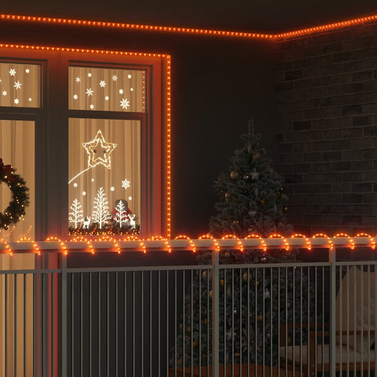 Světelný Provaz S 240 Led Diodami Teplá Bílá 10 M Pvc