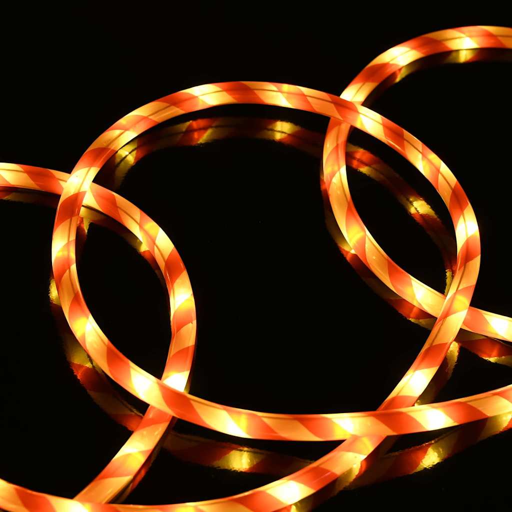 Světelný Provaz S 2400 Led Diodami Teplá Bílá 100 M Pvc