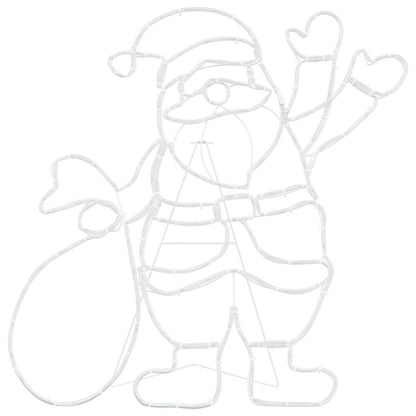 Světlo Santa Claus Vícebarevný 58.5 X 60 X 1.3 Cm Železo