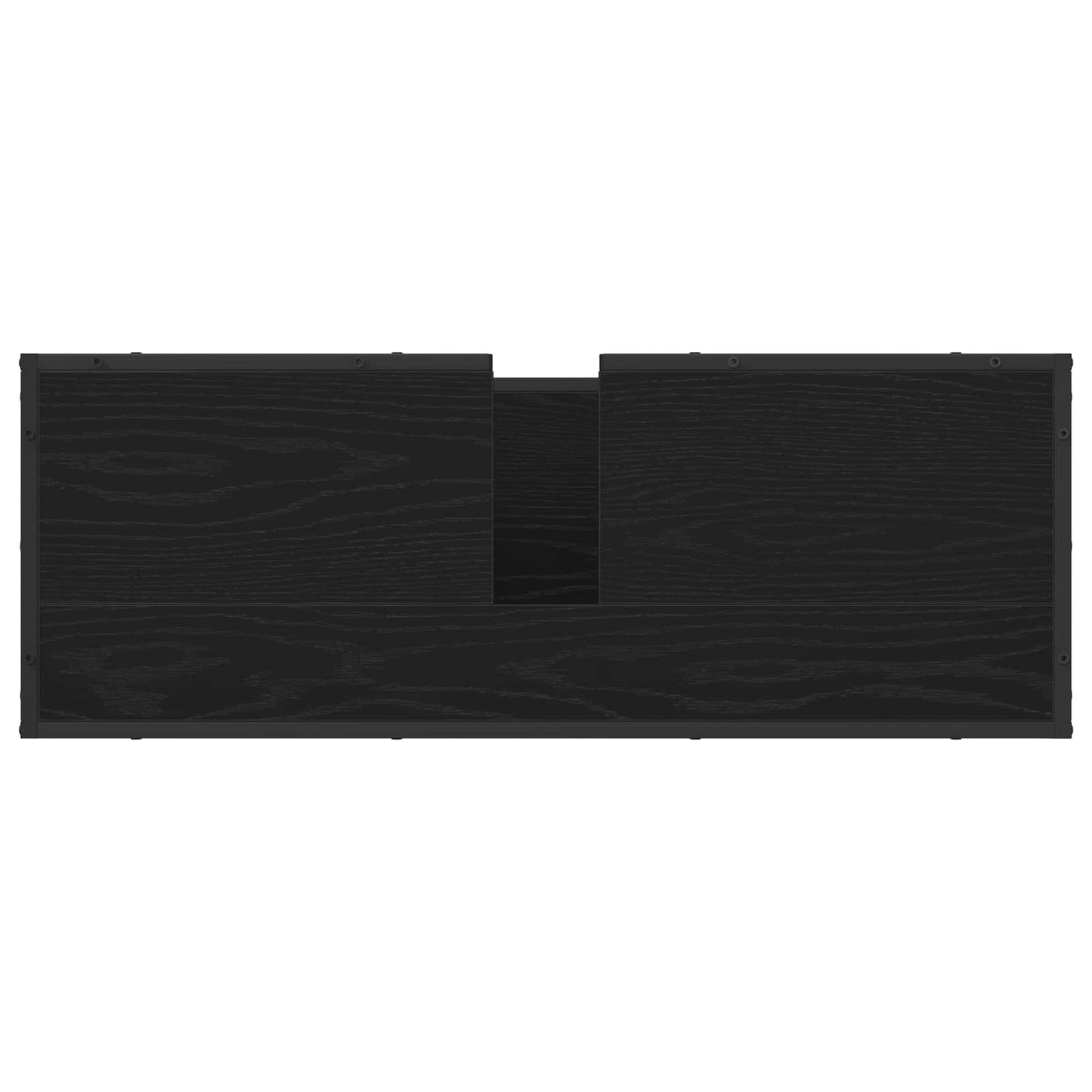 Sada Koupelnového Nábytku 2 Ks Černý Dub 90 X 33 X 60 Cm